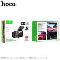 Camera hành trình DV12 màn hình 2K GPS (có camera sau)