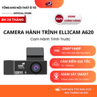 Camera hành trình Ellicam A620 ICAR Ghi Hình 2304*1296P Siêu Nét Góc Quay Trước140 Độ