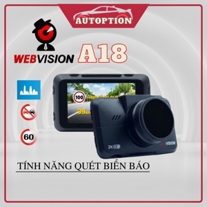 Camera hành trình ghi hình 2K Webvision A18