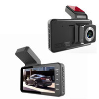 Camera hành trình ghi hình kép trước và sau, ghi hình vòng lặp ẩn HD 1080P, camera xe hơi hai ống kính