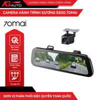 Camera Hành Trình Gương 70mai S500, Ghi Hình 2 Kênh HDR 3K, Màn Hình IPS 9.35", Điều Khiển Giọng Nói