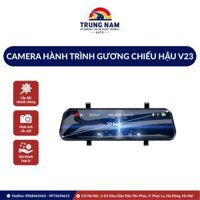 Camera Hành Trình Gương Chiếu Hậu V23 độ nét 2.5K Ghi Hình Trước Sau