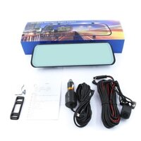 Camera hành trình gương ô tô K888 kết nối wifi ( tích hợp camera sau )