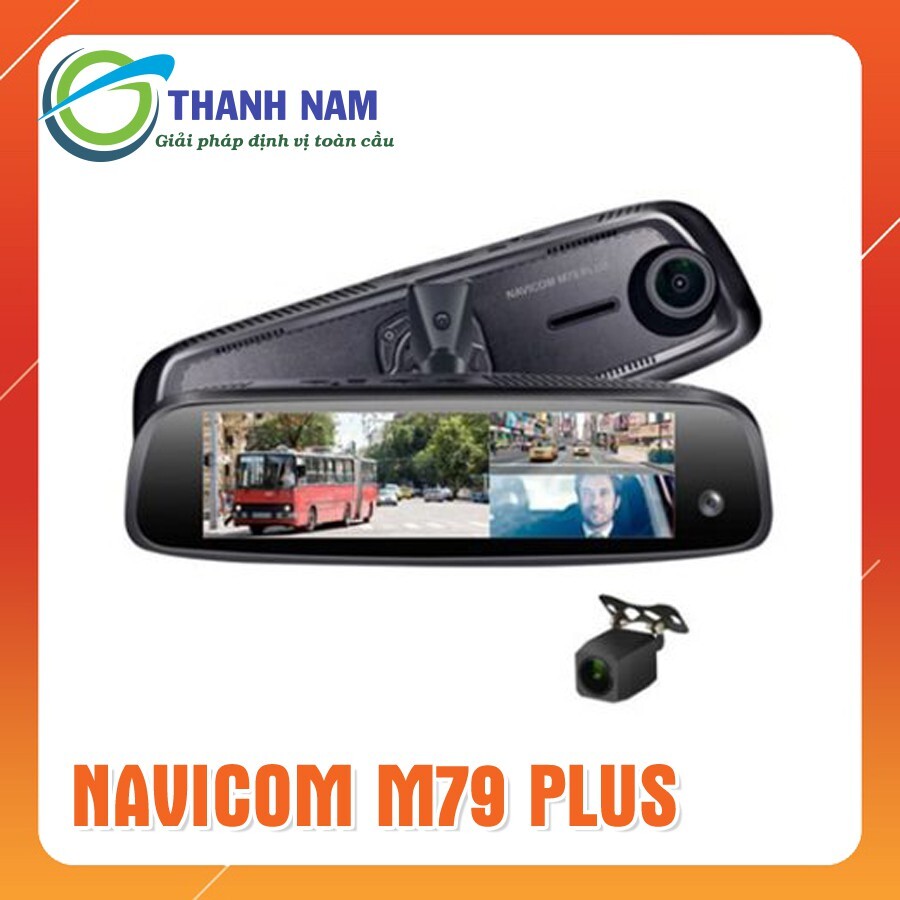 Camera hành trình gương thông minh Navicom M79 Plus