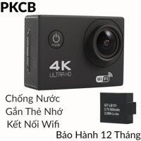 Camera hành trình hành động Sport Cam  camera giám sát camera thể thao hành động Wifi 4K ULTRA HD Chống rung chống nước chất lượng cao camera quay video cao cấp PKCB17