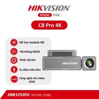 Camera Hành Trình Hikvision C8 Pro 4K Ultra HD - WiFi, Ghi Hình 2160P, Màn Hình IPS 2.45 Inch