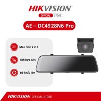 Camera Hành Trình Hikvision N6 PRO 4K Ultra HD - WiFi, APP Điện Thoại, Tích Hợp GPS