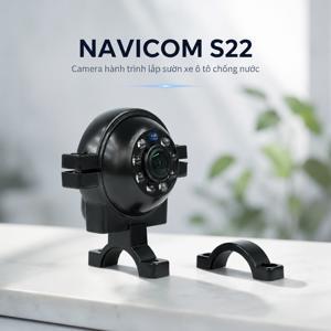 Camera hành trình lắp sườn xe ô tô chống nước Navicom S22