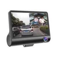 Camera hành trình ô tô 3 mắt camera, màn hình 4 inh full HD, ghi hình đa chiều, có chế độ ghi đè