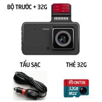 Camera hành trình ô tô K2 Dua Lens màn cảm ứng 4 inchFull HD, chống rung