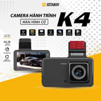 Camera hành trình ô tô K4 XETABON Full HD cam hành trình quay đêm rõ nét, kết nối điện thoại,  Bảo hành chính hãng 1 năm