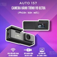 Camera hành trình ô tô wifi V9 ULTRA ghi hình 2k siêu rõ nét hỗ trợ quay đêm kiểu dáng độc đáo bảo hành 12 tháng