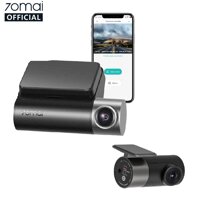 Camera hành trình ô tô, xe hơi nhãn hiệu Xiaomi 70mai cao cấp A500S độ phân giải FullHD 1080p Bộ gồm Camera trước  sau - Bản Quốc Tế - Hàng Nhập Khẩu