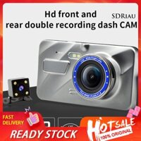 Camera hành trính ống kính kép 3.6 Inch Hd 1080p 170 độ chuyên dụng cho xe hơi