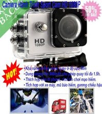 Camera Hành Trình Sport Camera Hành Trình Sport Cam HD 1080P (ĐEN) giúp bạn ghi lại thời gian khoảnh khắc đẹp sale 50%