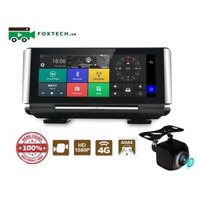 Camera hành trình tablo kiêm thiết bị dẫn đường cao cấp 4g Foxtech K6TL (Webvision N93 Plus) chạy android