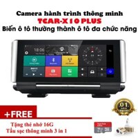 Camera hành trình Tapplo 4G TCAR X10 PLUS R1, R2 WIFI- định vị từ xa - dùng phần mềm dẫn đường Vietmap S1 bản quyền