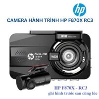 CAMERA HÀNH TRÌNH trước sau HP F870X wifi GPS + RC3