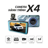 Camera Hành Trình Trước Sau X4 PRO Cho Xe Ô Tô Con, Xe Tải, Xe Khách, Camera hành trình cho ô tô ghi hình trước sau