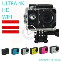 Camera Hành Trình ULTRA HD 4K Sports WIFI Cao Cấp Chống Bụi Chống Nước Tốt