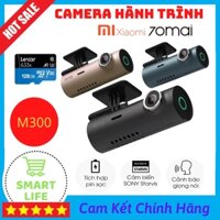 Camera Hành Trình Ultra HD 1296P Dash Cam Xiaomi 70mai M300 Sử Dụng Cảm Biến Sony Tích Hợp Pin Sạc Cảnh Báo Giọng Nói