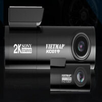 Camera hành trình VIETMAP KC01 PRO ghi hình trước và sau xe
