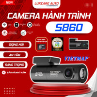 Camera hành trình Vietmap S860 3K(2592*1944p) Sony Starvis 2 IMX675 64GB Cảnh báo giao thông - LUXCARE AUTO