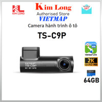 Camera hành trình Vietmap TS-C9P 2K GPS Vietmap live pro Kết nối điện thoại - Hàng chính hãng