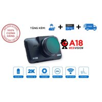 Camera hành trình webvision A18 Quét biển tốc độ bằng AI-cảnh báo biển giao thông- bảo hành 2 năm