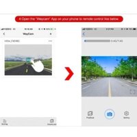 camera hành trình wifi H7 pro