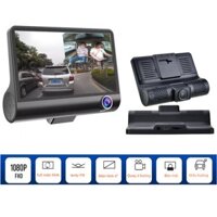 Camera hành trình xe hơi 3 mắt X005 4 inch fullHD 1080p,camera sau chống nước- BM31 - BẢO HÀNH 6 THÁNG