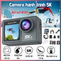 Camera hành trình xe máy, Camera Hành trình chống nước 5K Sports Ultra HD DV Siêu nét - Bảo hành 1 đổi 1