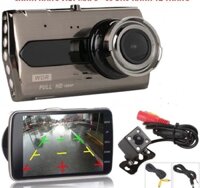 Camera hành trình xe ô tô Dual 2 cameraChất lượng Full HD 4 inch Car DVR 1080P  X11S