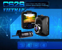 Camera Hành Trình Xe Ô Tô Vietmap C62 ghi hình trước sau không dây