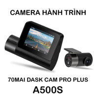 Camera Hành Trình Xiaomi 70mai Dash Cam Pro Plus A500S Phiên Bản QUỐC TẾ Độ Nét Cao Kết Nối WiFi Tiện Lợi 1944P