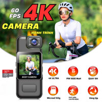 Camera Hành Trình Y9 Chất Lượng Quay 4K, Máy Quay Phim Chống Rung Nhỏ Gọn Màng Hình LCD Sắc Nét, Camera mini