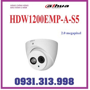 Camera HD-CVI bán cầu hồng ngoại Dahua DH-HAC-HDW1200EMP