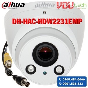 Camera HD-CVI bán cầu Starlight Dahua DH-HAC-HDW2231EMP