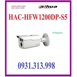 Camera HD-CVI Dahua HAC-HFW1200DP-S4 - 2MP