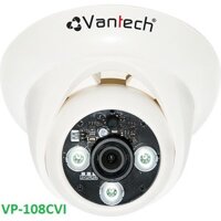 Camera HD-CVI Dome hồng ngoại 2.0 Megapixel VANTECH VP-108CVI