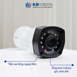 Camera HD-CVI Kbvision KX-C2K11CP - 4MP