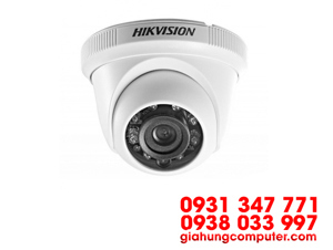 Camera HD-TVI bán cầu ngoài trời hồng ngoại Hikvision DS-2CE56C0T-IRP
