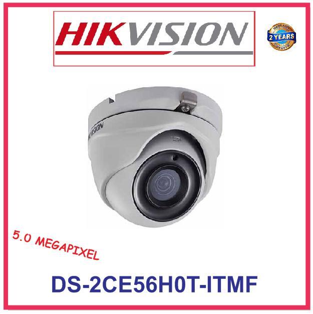 Camera HD-TVI bán cầu ngoài trời Hikvision DS-2CE56H0T-ITMF