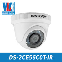 Camera HD-TVI Dome hồng ngoại 1.0 Megapixel HIKVISION DS-2CE56C0T-IR - Hàng Chính Hãng