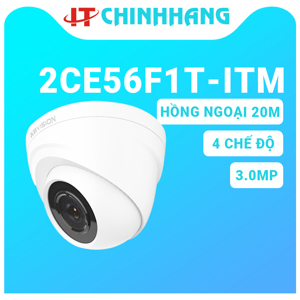 Camera HD-TVI Hikvision DS-2CE56F1T-ITM - hồng ngoại