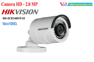 Camera HD-TVI Hikvision DS-2CE16D3T-I3 - 2MP