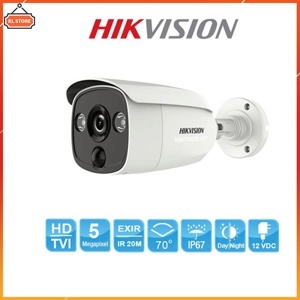 Camera HD-TVI Hikvision DS-2CE12H0T-PIRL - 5MP