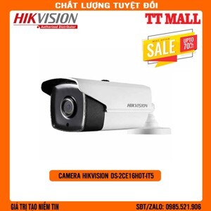Camera HD-TVI Hikvision DS-2CE16H0T-IT5 - 5MP
