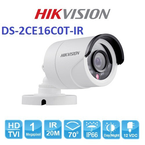 Camera HD hồng ngoại Hikvision DS-2CE16C0T-IR
