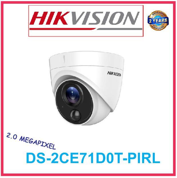 Camera HD-TVI Hikvision DS-2CE71D0T-PIRL - 2MP